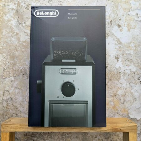 Moulin électrique Delonghi de chez Label(le) Brûlerie torréfaction de café Bio Villeurbanne