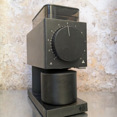 Moulin électrique Fellow de chez Label(le) Brûlerie torréfaction de café Bio Villeurbanne