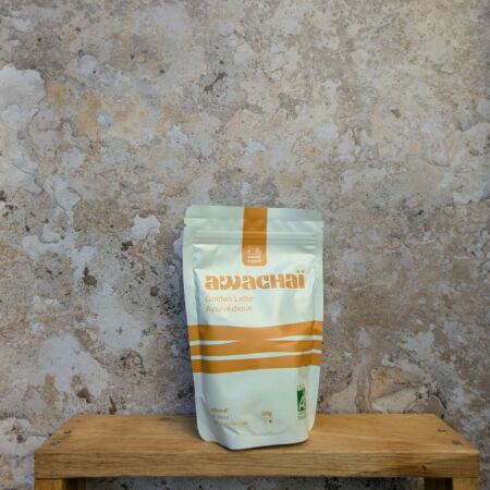 Golden latte Awachaï de chez Label(le) Brûlerie torréfaction de café Bio Villeurbanne